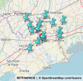 Mappa Piazza S. Andrea, 30026 Portogruaro VE, Italia (10.38067)