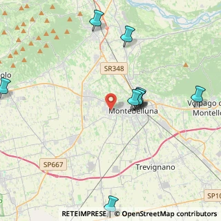 Mappa Via Monte Meletta, 31044 Montebelluna TV, Italia (4.79909)