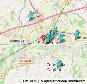 Mappa Via Giuseppe Giacosa, 30026 Portogruaro VE, Italia (1.38)