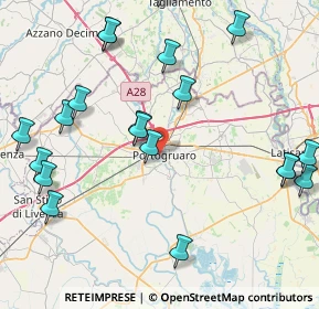 Mappa Via Giuseppe Giacosa, 30026 Portogruaro VE, Italia (10.1065)