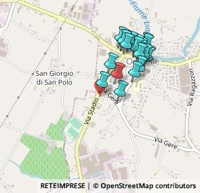 Mappa Via Stadio, 31024 Ormelle TV, Italia (0.42)