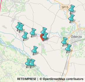 Mappa Via Stadio, 31024 Ormelle TV, Italia (3.97846)