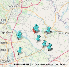 Mappa Via Stadio, 31024 Ormelle TV, Italia (6.94636)