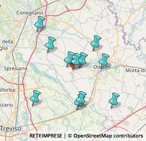 Mappa Via Stadio, 31024 Ormelle TV, Italia (6.51636)