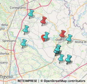 Mappa Via Stadio, 31024 Ormelle TV, Italia (7.41714)