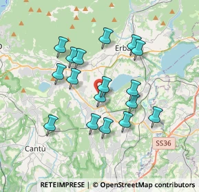 Mappa Via Manzoni, 22030 Orsenigo CO, Italia (3.15059)