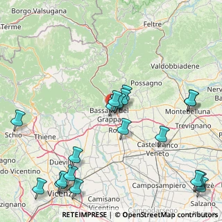 Mappa Via S. Vito, 36061 Bassano del Grappa VI, Italia (21.02737)