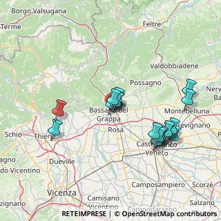 Mappa Via S. Vito, 36061 Bassano del Grappa VI, Italia (14.40056)