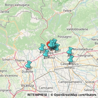 Mappa Via S. Vito, 36061 Bassano del Grappa VI, Italia (7.41273)