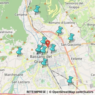 Mappa Via S. Vito, 36061 Bassano del Grappa VI, Italia (1.76182)