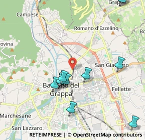 Mappa Via S. Vito, 36061 Bassano del Grappa VI, Italia (2.27727)