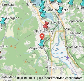 Mappa 23857 Valgreghentino LC, Italia (3.21588)