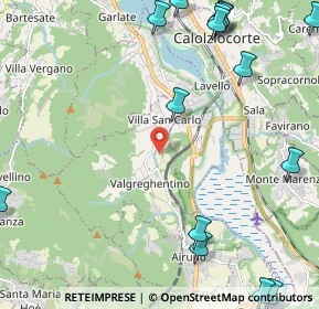 Mappa 23857 Valgreghentino LC, Italia (3.224)