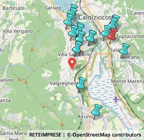 Mappa 23857 Valgreghentino LC, Italia (1.95611)