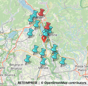 Mappa 23857 Valgreghentino LC, Italia (6.18)