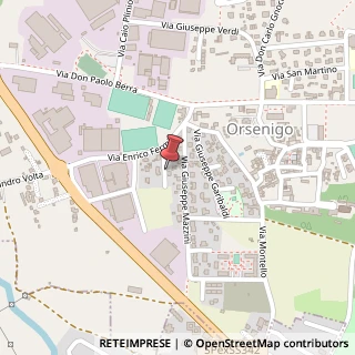 Mappa Via E. Fermi, 11, 22030 Capiago Intimiano, Como (Lombardia)