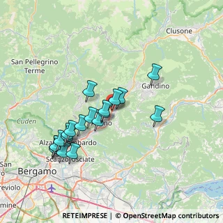 Mappa BG 24021, 24021 Albino BG, Italia (6.92158)