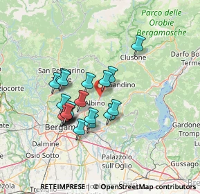 Mappa BG 24021, 24021 Albino BG, Italia (11.457)