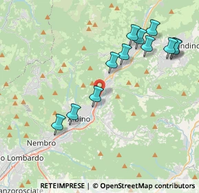 Mappa BG 24021, 24021 Albino BG, Italia (4.28833)