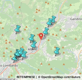 Mappa BG 24021, 24021 Albino BG, Italia (4.22154)