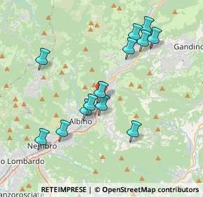 Mappa BG 24021, 24021 Albino BG, Italia (3.79)