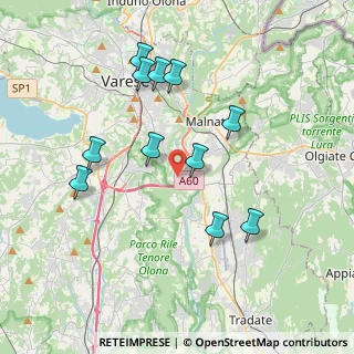 Mappa 21040 Lozza VA, Italia (3.71273)