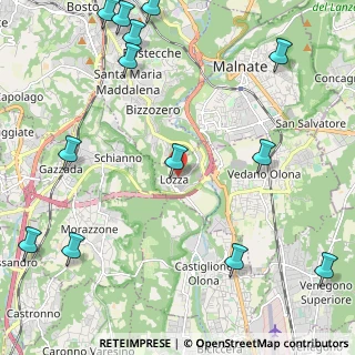 Mappa 21040 Lozza VA, Italia (3.09462)