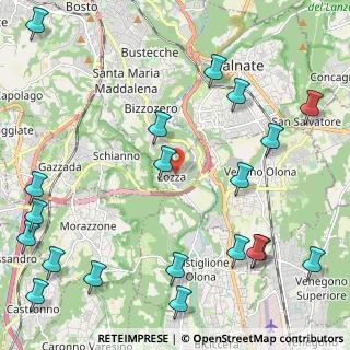 Mappa 21040 Lozza VA, Italia (3.0415)