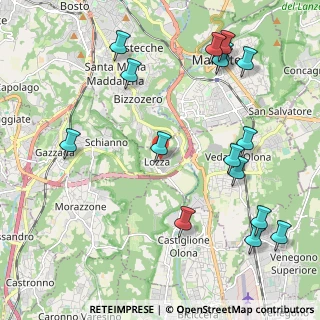 Mappa 21040 Lozza VA, Italia (2.5725)