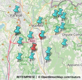 Mappa Vedano Olona, 21040 Vedano Olona VA, Italia (4.00632)