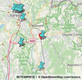 Mappa Vedano Olona, 21040 Vedano Olona VA, Italia (5.4)