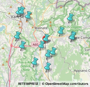 Mappa Vedano Olona, 21040 Vedano Olona VA, Italia (4.04)