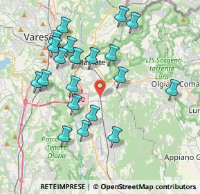 Mappa Vedano Olona, 21040 Vedano Olona VA, Italia (3.9175)