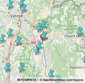 Mappa Vedano Olona, 21040 Vedano Olona VA, Italia (6.068)