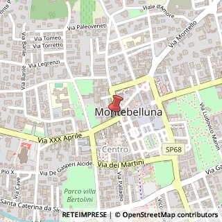 Mappa Corso Mazzini Giuseppe, 146, 31044 Montebelluna, Treviso (Veneto)