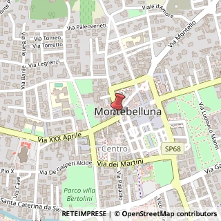 Mappa Corso Mazzini Giuseppe, 142, 31044 Montebelluna, Treviso (Veneto)