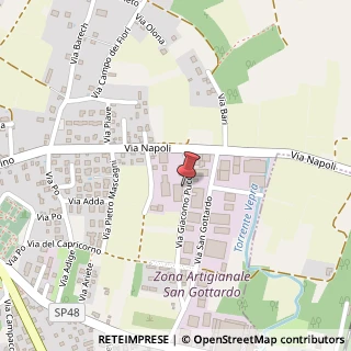 Mappa Via Puccini, 22, 21021 Angera, Varese (Lombardia)