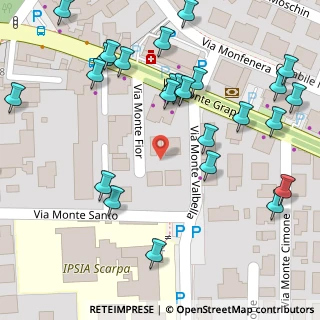 Mappa Via Monte Fior, 31044 Montebelluna TV, Italia (0.07692)