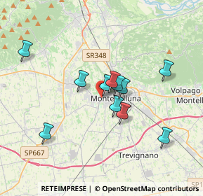 Mappa Via Monte Fior, 31044 Montebelluna TV, Italia (2.94)