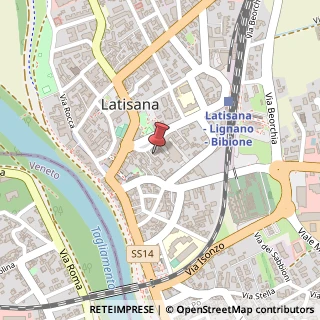 Mappa Piazza Caduti della Julia,  15, 33053 Latisana, Udine (Friuli-Venezia Giulia)