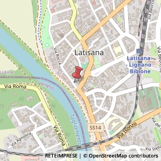 Mappa Piazza Giuseppe Garibaldi, 10, 33053 Latisana, Udine (Friuli-Venezia Giulia)