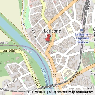 Mappa Calle della Annunziata, 28, 33053 Latisana, Udine (Friuli-Venezia Giulia)