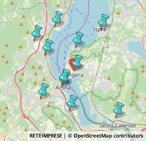 Mappa Via per Ranco, 21021 Angera VA, Italia (3.71727)