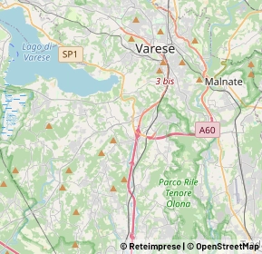 Mappa Via Isonzo, 21020 Buguggiate VA, Italia (2.82636)