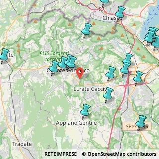 Mappa Via XXV Aprile, 22077 Olgiate Comasco CO, Italia (5.688)