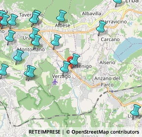 Mappa SP 342, 22030 Orsenigo CO (2.9515)