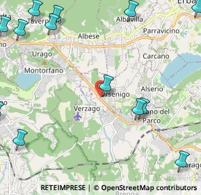 Mappa SS 342, 22030 Orsenigo CO (3.22385)