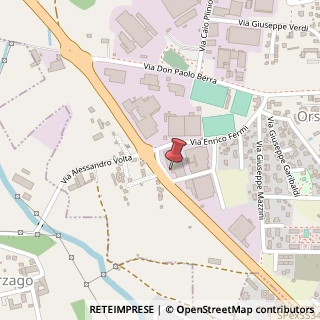 Mappa Via E. Fermi, 87, 22030 Orsenigo, Como (Lombardia)