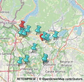 Mappa SP 342, 22030 Orsenigo CO (6.52231)