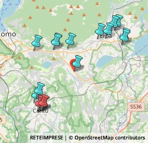 Mappa SS 342, 22030 Orsenigo CO (4.60556)